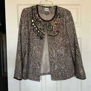 Chico’s size 1 dressy jacket.
